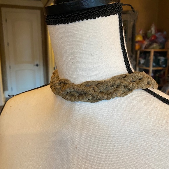 Tribal Handmade Macramé Headpiece - Picture 7 of 16